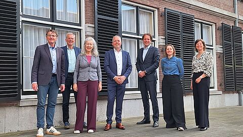Groepsfoto leden Rekenkamer