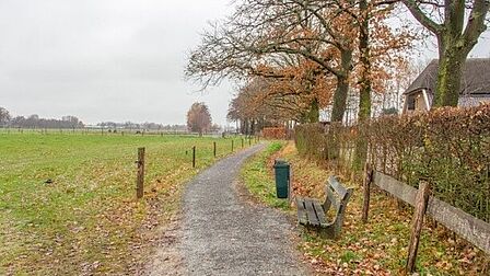 Wallenborchpad in Kootwijkerbroek, geen sociale controle dus geen verlichting